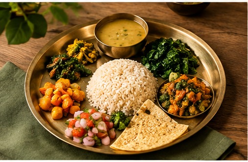 A Nepali-style meal
